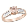 thumbnail image 1 of 0.45 CT. T.W. Diamond and Morganite Engagement Ring in 14K Gold, 1 of 6