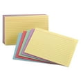 thumbnail image 1 of Oxford Index Cards, Ruled, 3 x 5", Rainbow Assortment, 100 Cards, 1 of 7