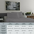 thumbnail image 2 of Purity Home Brushed Organic Cotton Percale Sheet Set, Assorted Sizes, 2 of 9