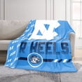 thumbnail image 2 of Logo Brands North Carolina Tar Heels 60"x70" Super Plush Blanket, 2 of 7
