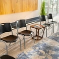 thumbnail image 7 of Lifetime Plastic Stacking Chair /Black & Silver - Commercial, 7 of 13