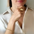 thumbnail image 8 of High Polish Oval Top Ring with Gallery inside in 14K Gold, 8 of 8
