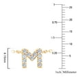 thumbnail image 3 of 0.25 CT. T.W. Round Cut Script Diamond Pendant Necklace in 14K Gold, 3 of 5