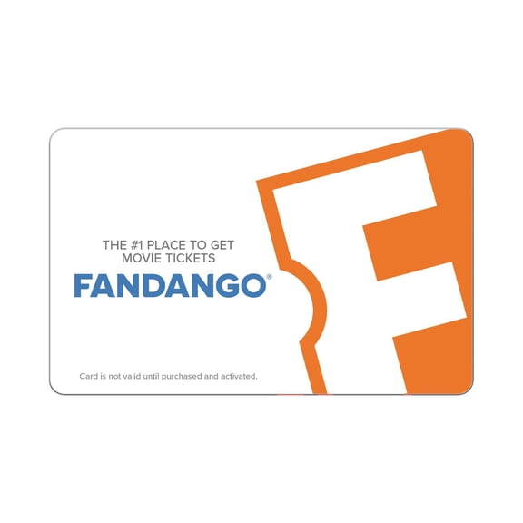 Fandango Email Delivery Gift Card, Various Amounts