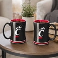 thumbnail image 5 of Logo Brands Cincinnati Bearcats 14oz Relief Mug Set, 5 of 5