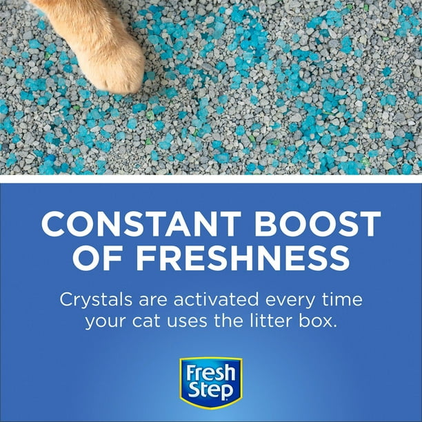 Fresh Step, Litter Box Deodorizing Crystals, Fresh Scent, pk