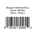 thumbnail image 1 of Newport Menthol Blue Classic 100 Cigarettes Box 20 ct., 10 pk., 1 of 1