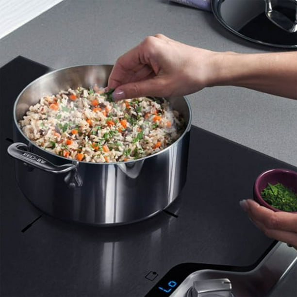 All-Clad D3 Stainless 3-Ply Bonded 8-Piece Cookware Set - Samsclub.com