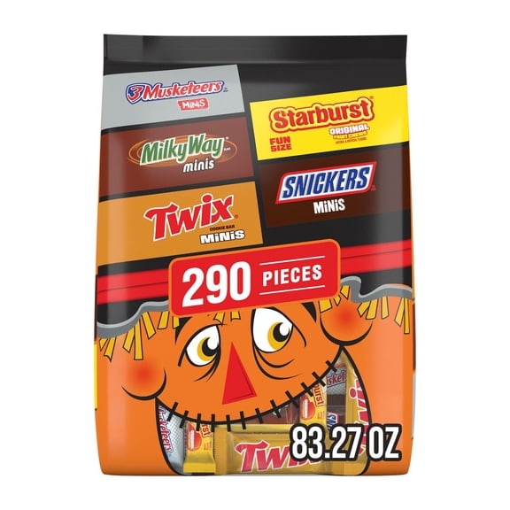 Mars Halloween Variety Pack Candy, 290 pcs.