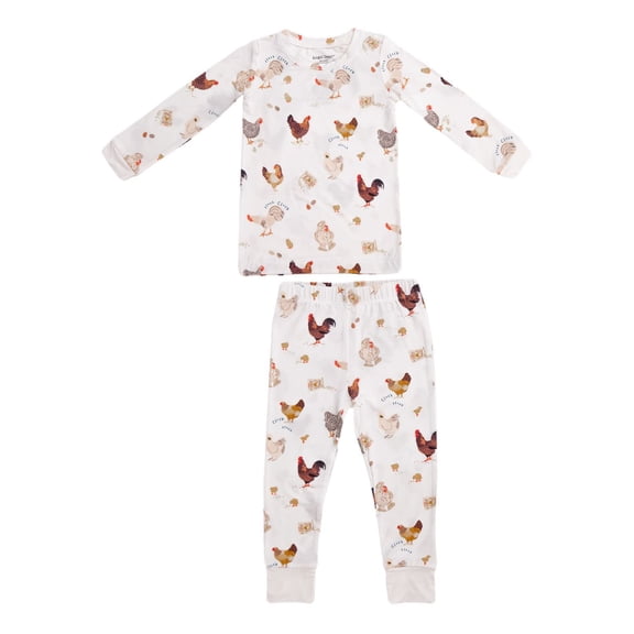 Angel Dear Baby Girls Long Sleeve Loungewear Set