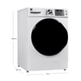 thumbnail image 3 of Kenmore 4.5 cu. ft. Front-Load Electric Washer and 8.0 cu. ft. Dryer Set w/ Steam, 3 of 9