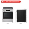 thumbnail image 5 of LG 6.3 cu. ft. Electric Single Oven Slide-in Range with New Handle and Instaview®, 5 of 8