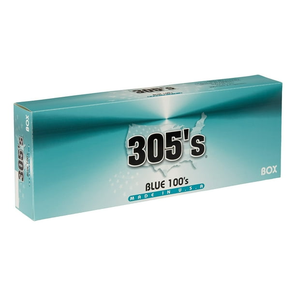 305's Blue 100's Box 20 ct., 10 pk
