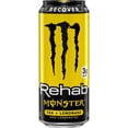 thumbnail image 3 of Monster Energy Rehab, Tea + Lemonade, Energy + Tea Energy Drink, 15.5 fl. oz., 24 pk., 3 of 4