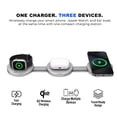 thumbnail image 3 of Tech Squared 3-in-1 Foldable Wireless Charger with 30W Power Supply, 3 of 7