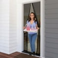 thumbnail image 6 of Magic Mesh Deluxe 83” x 39”	Hands Free Magnetic Screen Door, 2pk, 6 of 10