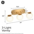 thumbnail image 2 of GE Solon Decorative 3-Light Integrated Color-Changing Light Fixture, Choose Color, 2 of 9
