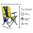thumbnail image 3 of Logo Brands South Dakota State Jackrabbits Hard Arm Chair, 3 of 6