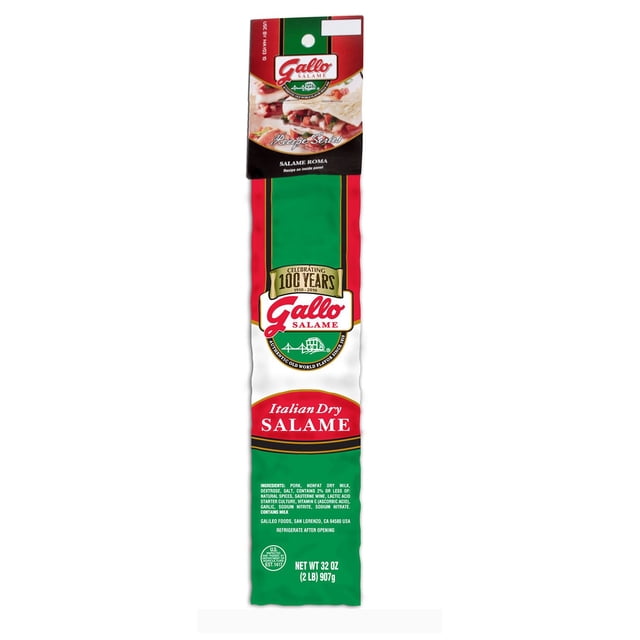 Gallo Italian Dry Salame Chub (2 lbs.)