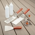 thumbnail image 2 of Cuisinart Wooden Handle Griddle Set, 7pc, 2 of 9