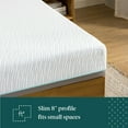 thumbnail image 9 of ZINUS Night Therapy Medium 8" Green Tea Memory Foam Mattress, 9 of 12