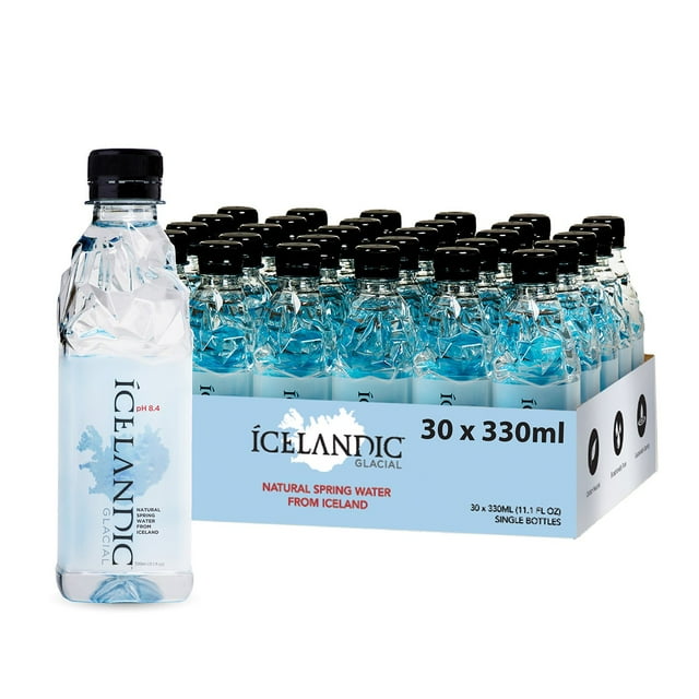 Icelandic Glacial Natural Spring Alkaline Water, 11.1 fl. oz., 30 pk.