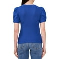 thumbnail image 3 of Vince Camuto Women's Puff Sleeve Rib Top, 3 of 4
