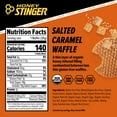 thumbnail image 2 of Honey Stinger Gluten Free Salted Caramel Waffle Organic Healthy Snack (12 ct.), 2 of 6