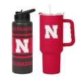 thumbnail image 1 of Logo Brands Nebraska Cornhuskers Tumbler Set, 1 of 5