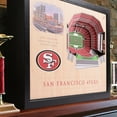 thumbnail image 2 of YouTheFan NFL 25.5" x 19.5" 25-Layer Stadium View 3D Wall Art, 2 of 5