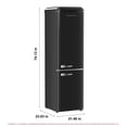 thumbnail image 3 of Frigidaire Retro 9.2 cu. ft. Bottom Mount Refrigerator, 3 of 12