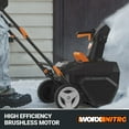 thumbnail image 4 of Worx 40V Power Share Cordless 20” Snow Blower with Brushless Motor, 4 of 9