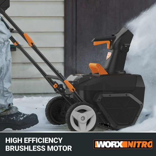 Worx 40V Power Share Cordless 20” Snow Blower with Brushless Motor