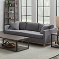 thumbnail image 1 of Newfield Upholstered Wood Base Sofa, Assorted Colors, 1 of 5