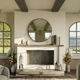 thumbnail image 1 of WallBeyond 36" Round Wall Mirror with Circle Frame, Assorted Colors, 1 of 1