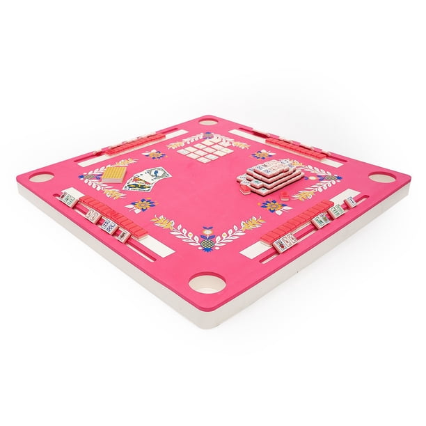 3-in-1 Floating Game Mat: Mahjong, Rummi Cube, and Waterproof Cards