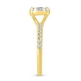thumbnail image 3 of 1.00 CT. T.W.  Round Cut Cluster Diamond Ring in 14K Gold, 3 of 7