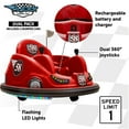 thumbnail image 5 of Flybar 6-Volt Battery Powered Electric Bumper Cars, 2 pk., 5 of 7