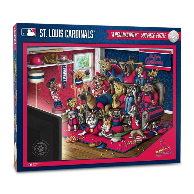 YouTheFan MLB Purebred Fans 500pc Puzzle, Assorted Teams