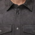 thumbnail image 4 of Frye Men's Faux Suede Shirt Jacket, 4 of 6