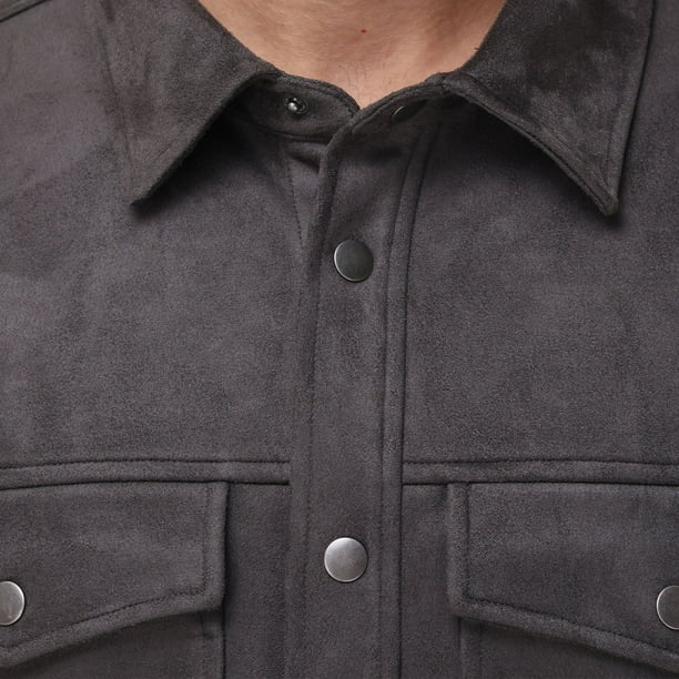 Frye Men's Faux Suede Shirt Jacket - Samsclub.com