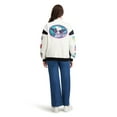 thumbnail image 9 of Women's Character Patch Moto Jacket, 9 of 9