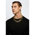 thumbnail image 4 of Miami Cuban Chain Necklace in 14K Gold, 4 of 7