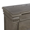 thumbnail image 5 of Society Den Paterson 10-Drawer Dresser and Mirror in Grey, 5 of 8