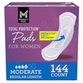 thumbnail image 1 of Member's Mark Total Protection Pads for Women, Moderate Regular, Choose Count, 1 of 8