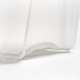 thumbnail image 8 of IRIS USA, Stack & Pull 53 Quart Clear Plastic Storage Boxes with Buckles, 16.50" W x 22" L x 13.03" H, 5 Piece Set, 8 of 10