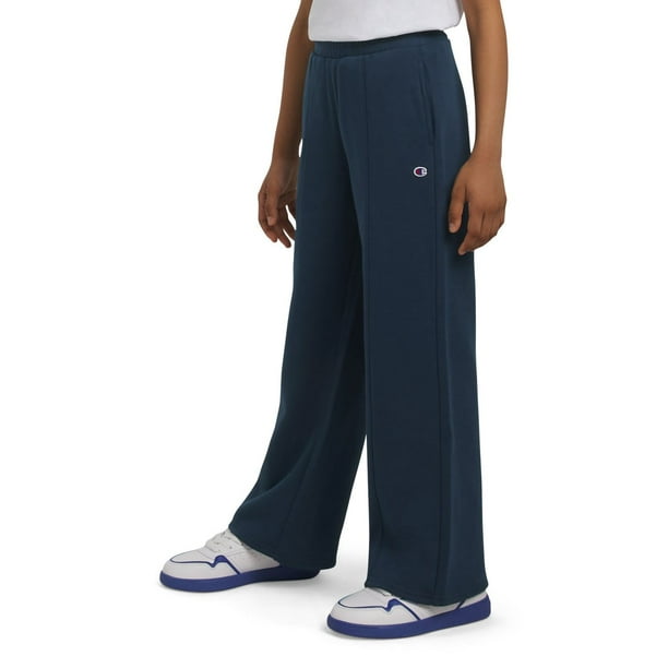 Champion Girls Logo Fleece Wide Leg Sweatpant - Samsclub.com