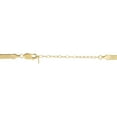 thumbnail image 3 of Herringbone Chain Necklace in 14K Gold, 3 of 6