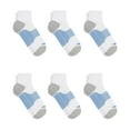 thumbnail image 2 of Copper Fit 6-Pack Quarter Crew Sock, 2 of 6