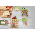 thumbnail image 4 of Ello 12-Pack Plastic Reusable Food Storage Bags, Summer Fruits, 4 of 6